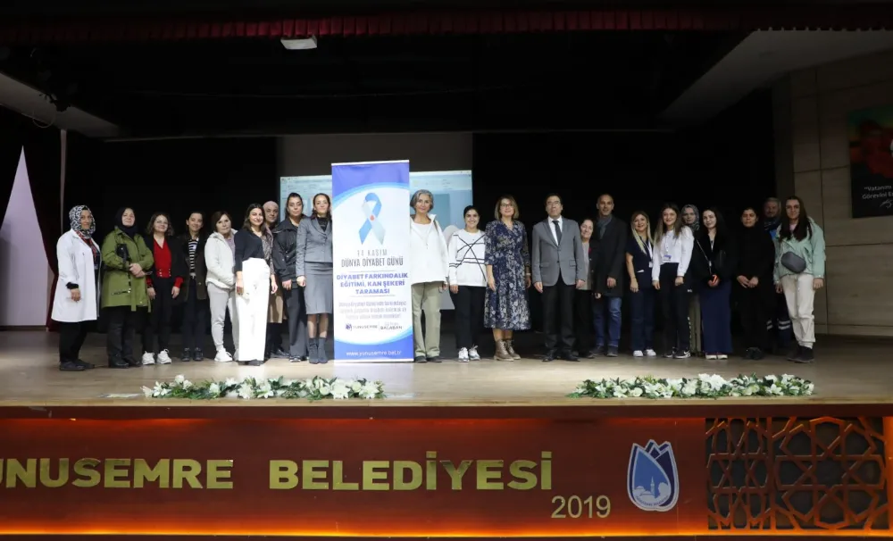 Manisa Yunusemre Belediyesi’nden Başkan Yardımcısı Ali Gök’ün Katılımıyla Diyabet Farkındalık Etkinliği