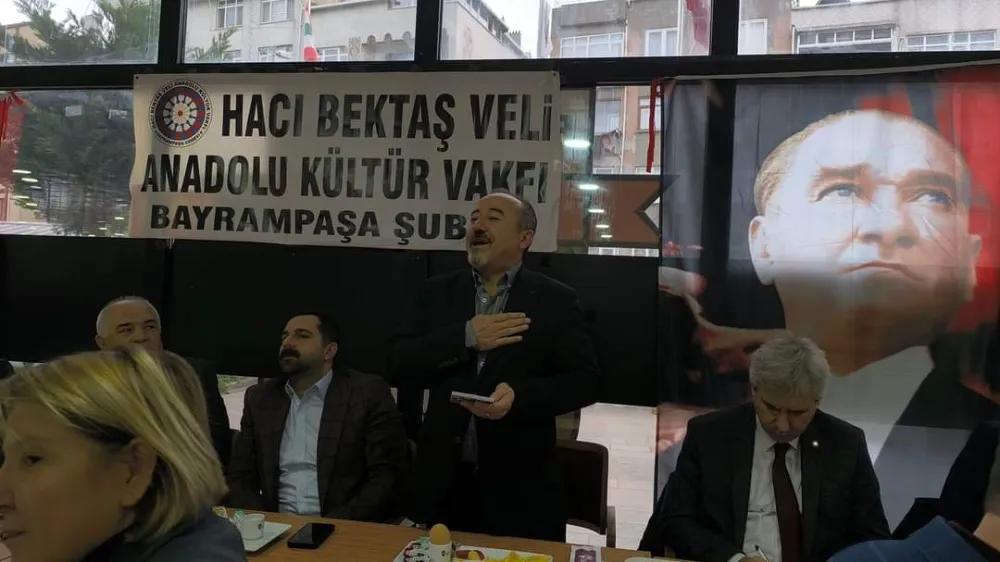 Bayrampaşa’da Hacı Bektaş Veli Vakfı Kahvaltısında Cemevi Gündemi