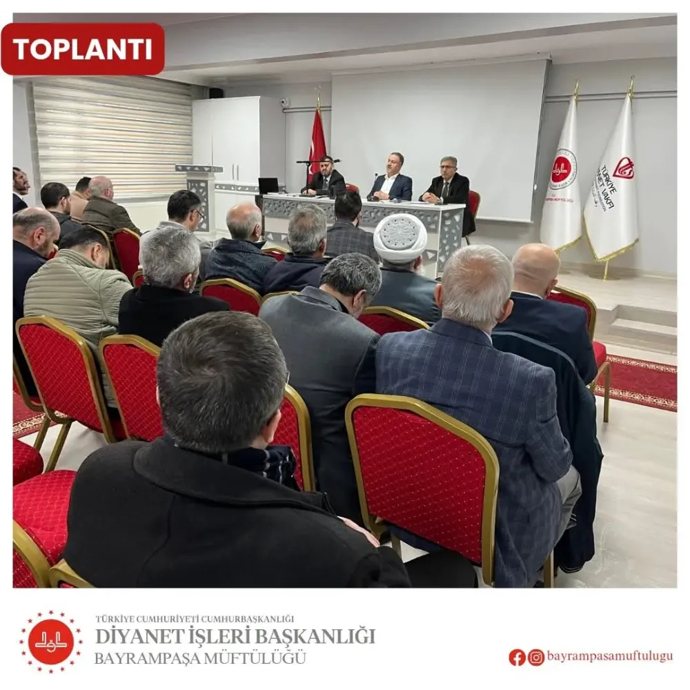 Bayrampaşa’da Din Görevlileri Aralık Ayı Toplantısında Buluştu