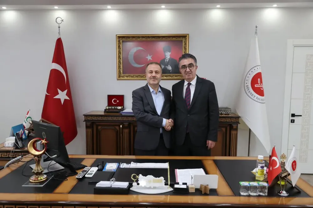 Başkan Mutlu ve Müftü Eren’den Toplumsal Projeler İçin Ortak Adım