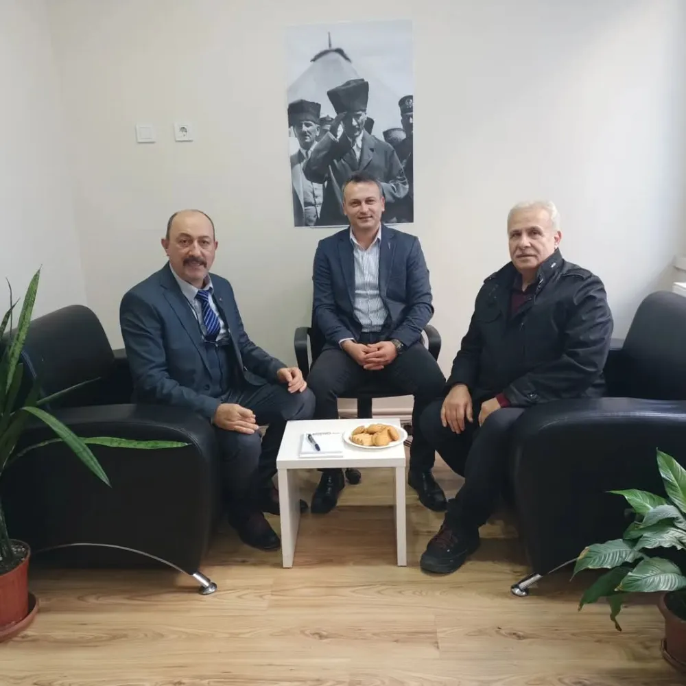 Ahmet Koç’un Çalışma Ofisinde Siyaset ve Projeler Üzerine Keyifli Bir Sohbet