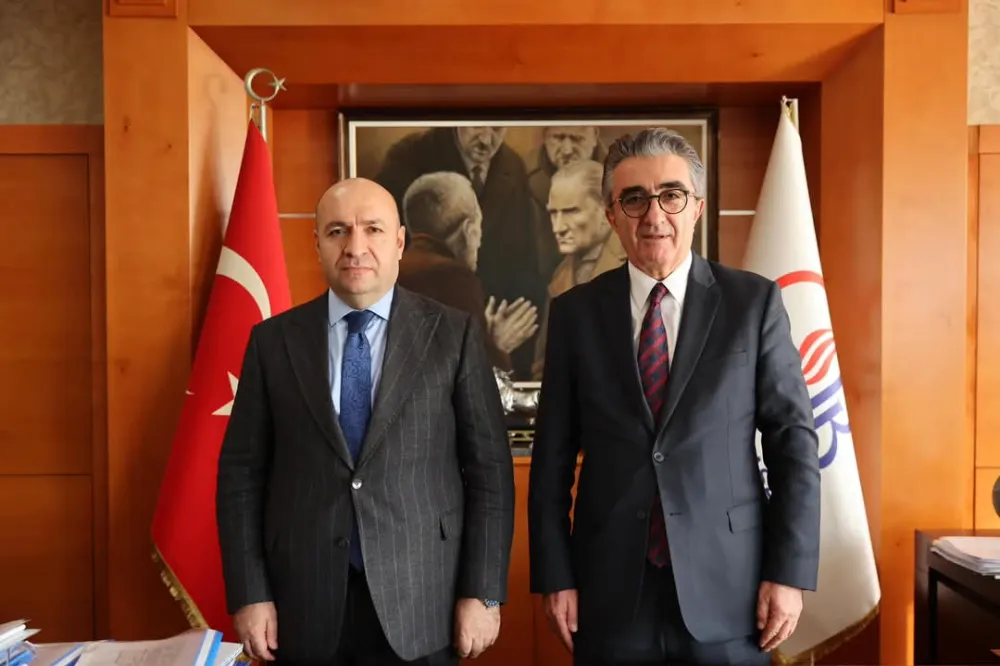 Bayrampaşa Kaymakamı Abdullah Çiftçi, Belediye Başkanı Hasan Mutlu’yu Ziyaret Etti