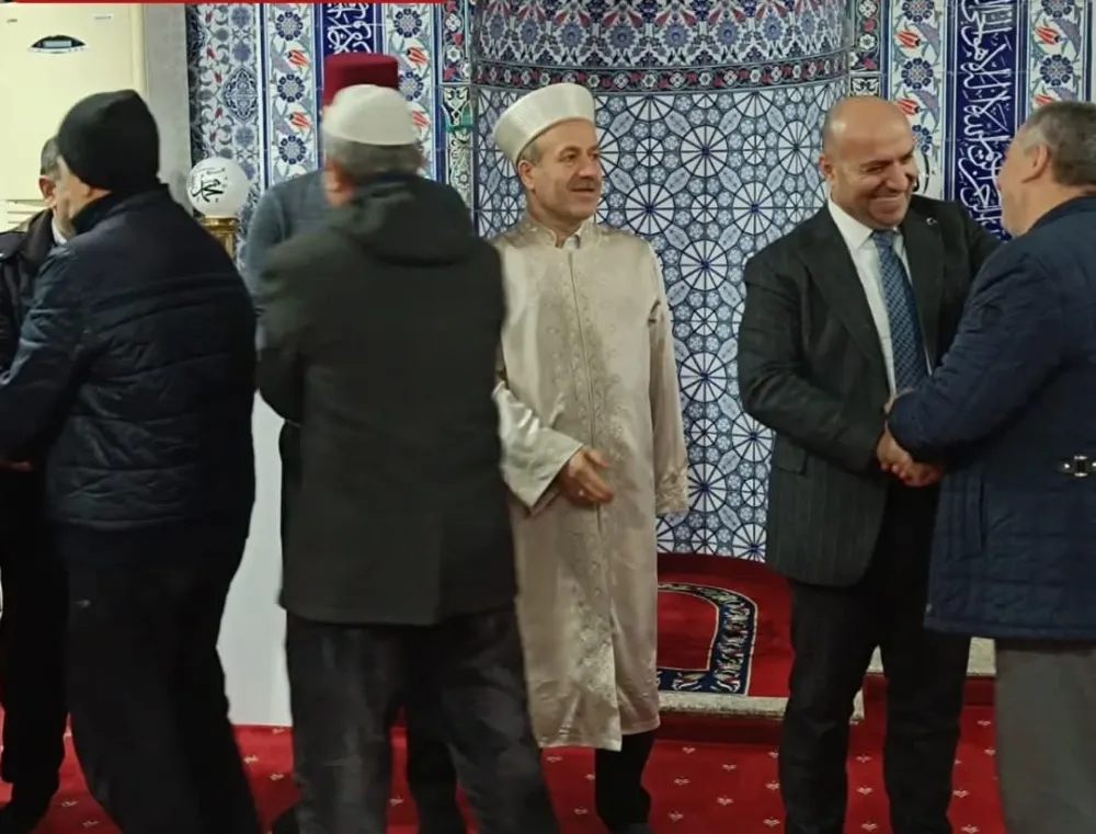 Kaymakam Abdullah Çiftçi ve Müftü Recep Eren
