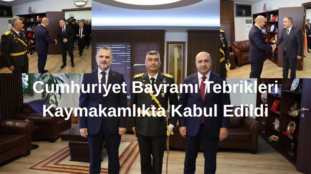 Bayrampaşa’da Cumhuriyet’in 102. Yılı Kutlamaları: Tebriklerin Kabulü Töreni Düzenlendi