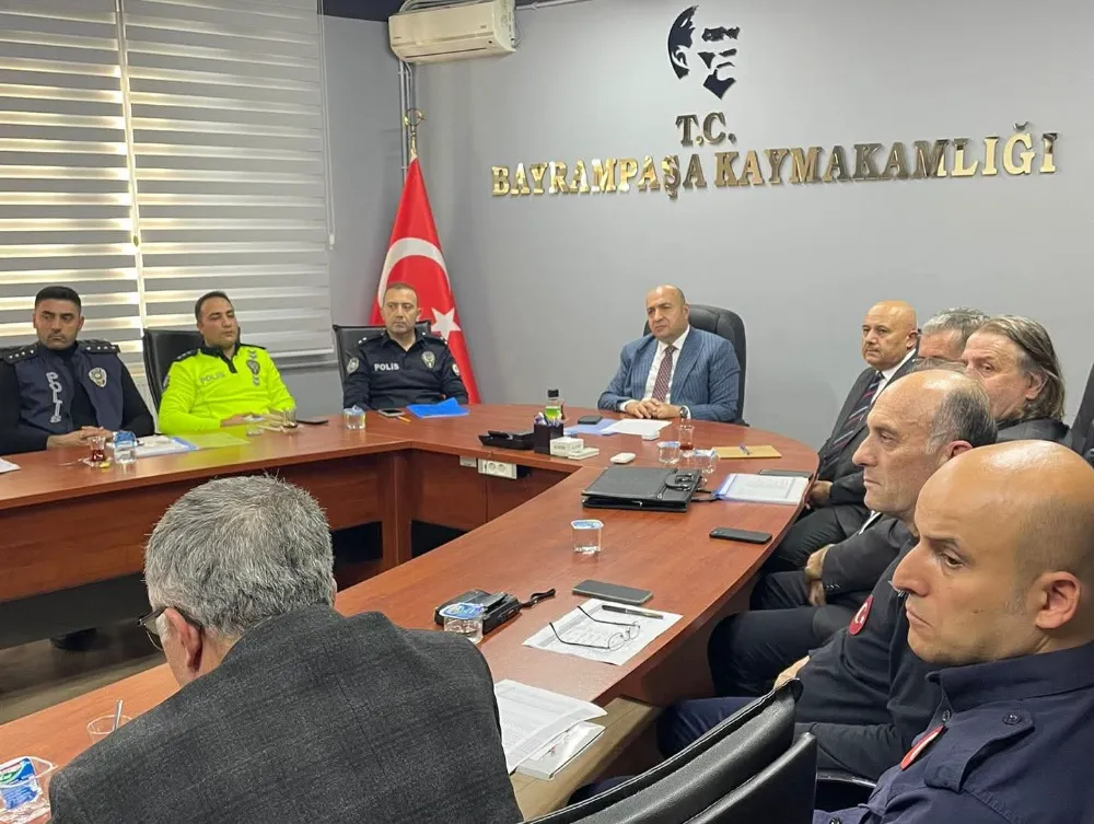 Kaymakam Abdullah Çiftçi, Bayrampaşa’da Afet Hazırlıklarını Masaya Yatırdı