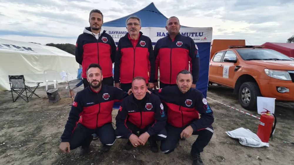 Bayrampaşa Belediyesi Arama Kurtarma Ekibi, AFAD Akredite Kampına Katıldı