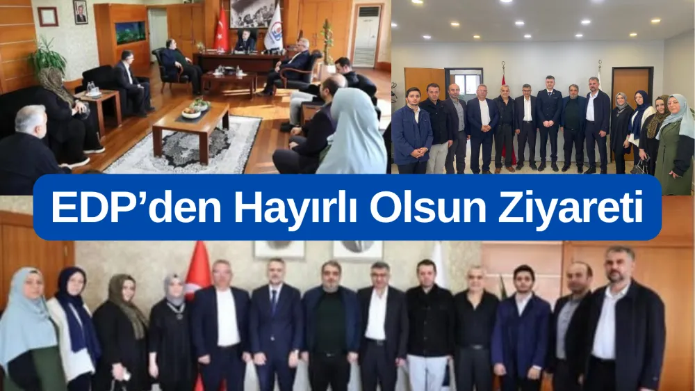 EĞİTİME DESTEK PLATFORMU’NDAN BAYRAMPAŞA BELEDİYESİ’NE HAYIRLI OLSUN ZİYARETİ
