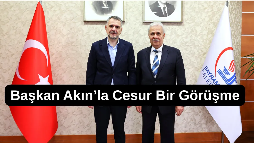 Cesur Ses Haber’den Başkan Vekili İbrahim Akın’a Ziyaret