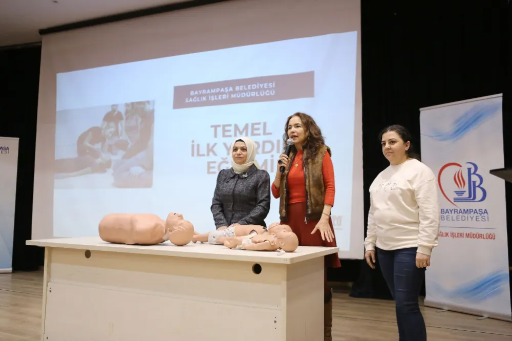 İlk Yardım Hayat Kurtarır! Bayrampaşa Belediyesi’nden Eğitim Fırsatı