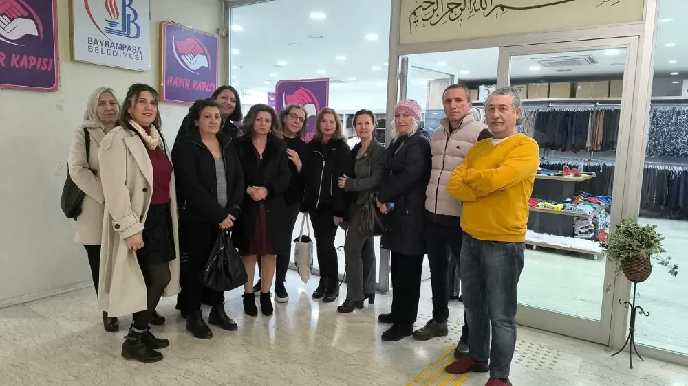 Bayrampaşa CHP Kadın Kolları’ndan Halk Çarşısı’na Ziyaret