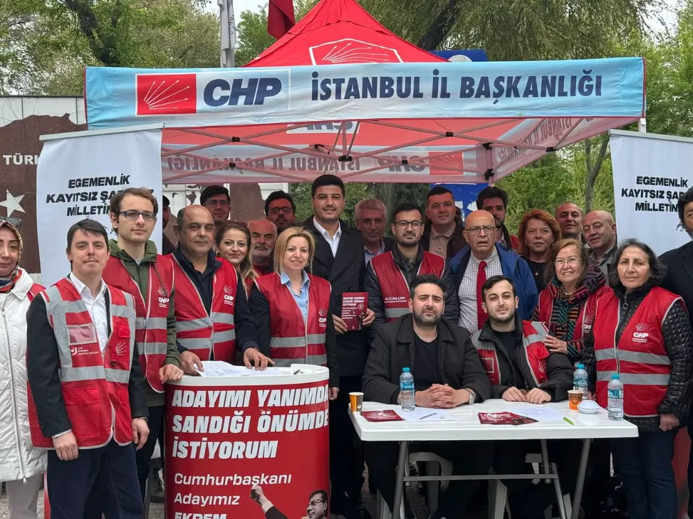 Berberoğlu ve Berk Bayrampaşa’da Sahada: Adayımız Yanımızda, Sandık Önümüzde