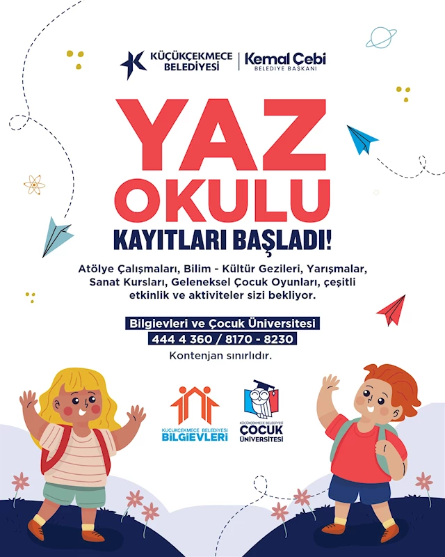 YAZ OKULLARI KAYITLARI BAŞLADI