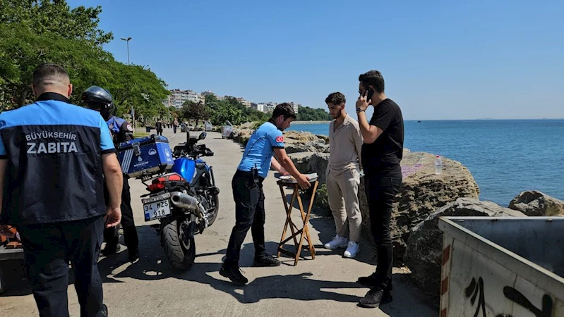 İBB ZABITA EKİPLERİ MÜDAHALE ETTİ