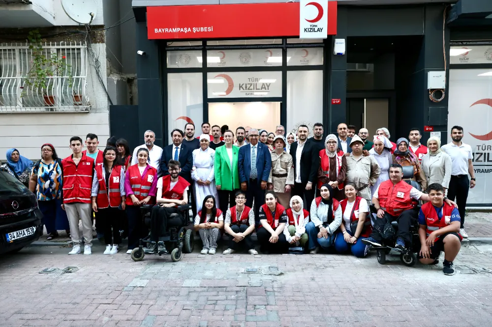 Türk Kızılayı Genel Sekreteri Saygılı’dan Bayrampaşa Şubesi’ne Anlamlı Ziyaret