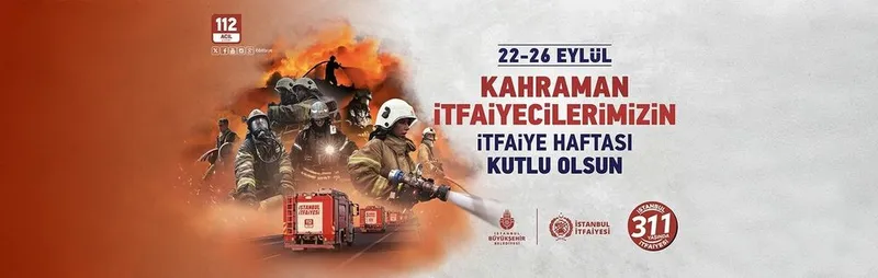 İSTANBUL İTFAİYESİ 311. YILINI KUTLUYOR